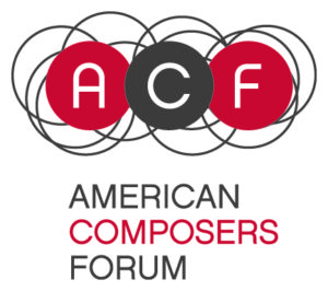 The American Composers Forum logo.